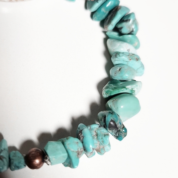Turquoise Jasper Peace Bracelet - Picture 6 of 6